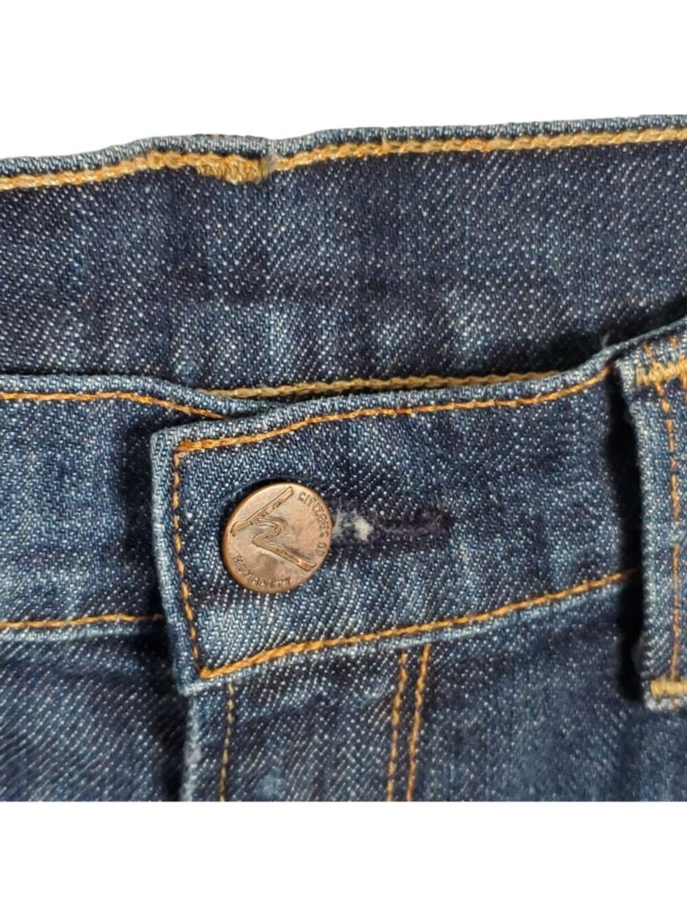 Citizens Of Humanity Womens Sz 29 Jeans Kelly #003 Low Waist Denim Cropped Blue - Picture 4 of 11